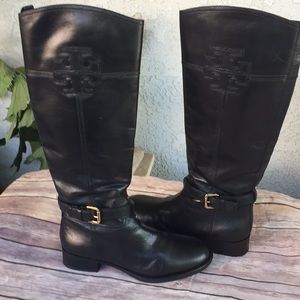 Tory Burch boots size 9M black like New